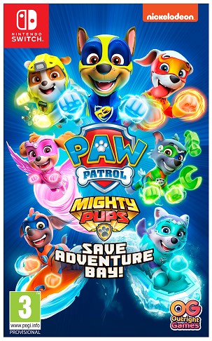 Nintendo Switch Paw Patrol ! Mighty Pups Save Adventure Bay