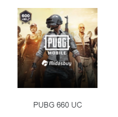 PUBG 660 UC