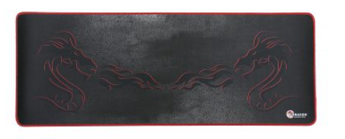 משטח עכבר לגיימינג Dragon XL GPDRA-GMXL בגודל 80x30x5 מ"מ – צבע שחור/אדום