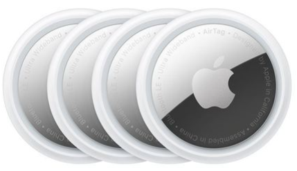 APPLE AirTag (4 PACK)  חבילה של 4 אירטאג אפל