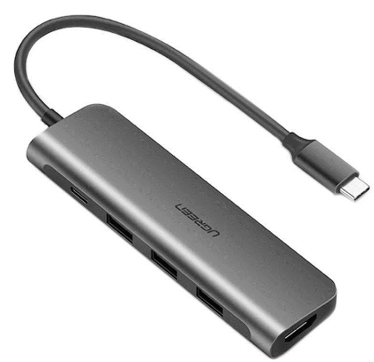 תחנת עגינה USB-C 5-IN-1 MULTIFUNCTION ADAPTER