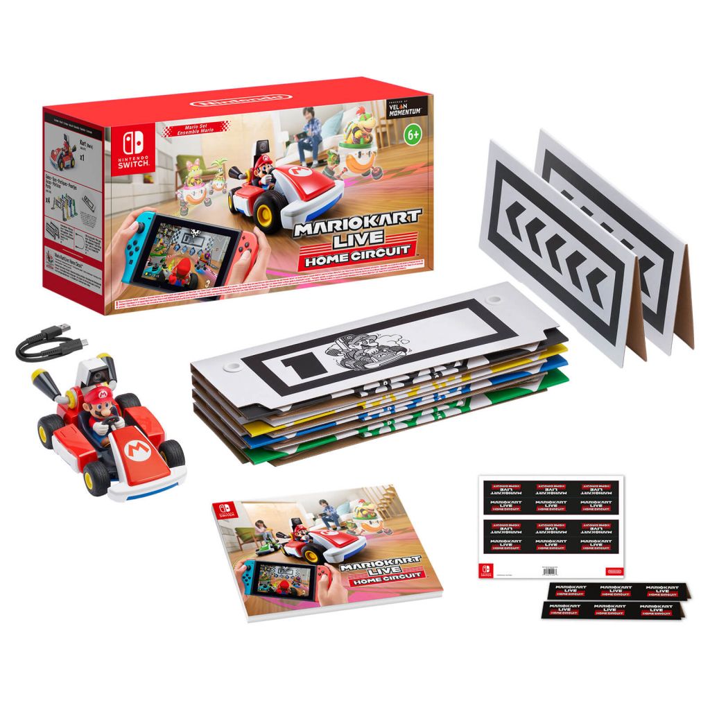 NINTENDO SWITCH Mario Kart Live: Home Circuit Mario Set