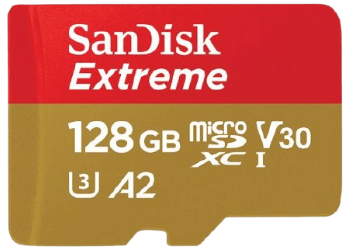 כרטיס זיכרון SanDisk® Extreme microSD card 128GB