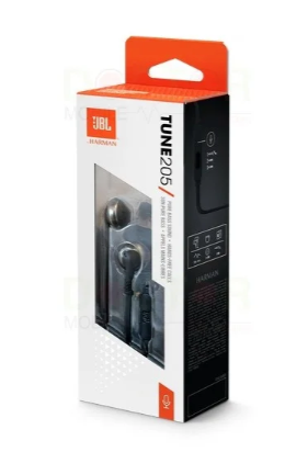 אוזניות JBL Tune 205 אוזניות חוטיות שחור