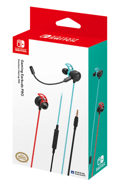 אוזניות Gaming Earbuds Pro for Nintendo Switch (HORI)