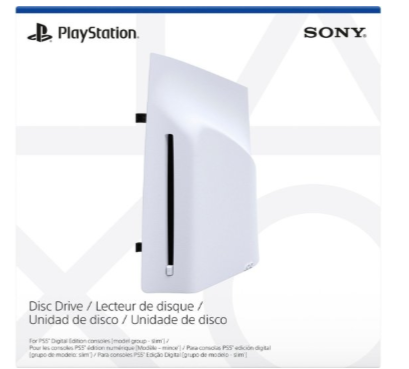 כונן דיסקים מקורי עבור קונסולת ה-Sony PlayStation 5 Slim - מהדורת ה-Digital