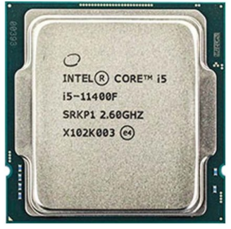 מעבד INTEL Core i5-11400F Tray 12MB LGA1200 65W NO GPU No FAN