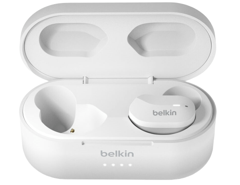 אוזניות אלחוטיות Belkin TWS בלקין SoundForm AUC001btWH לבן