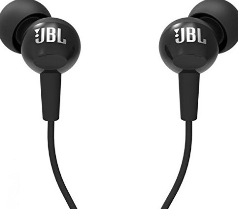 אוזניות חוטיות JBL C100SI שחור יבואן רשמי