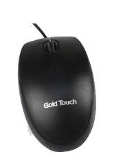 עכבר Gold Touch USB Optical MS614 צבע שחור