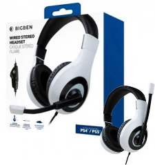 אוזניות גיימינג Nacon Essential Stereo White PS4/PS5