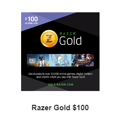 Razer Gold $100