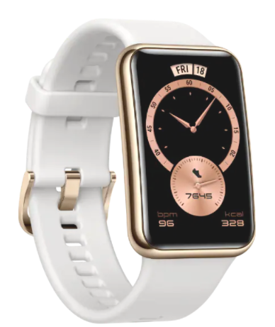 HUAWEI Smart Watch GT FIT ELEGANT Stia-B29 לבן מסגרת זהב