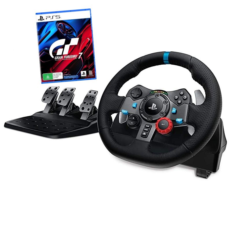 חבילת מירוצים הכוללת : הגה G29ּ  + משחק Gran Turismo7