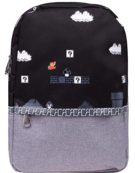 Nintendo – Super Mario 8Bit Placed Print Backpack