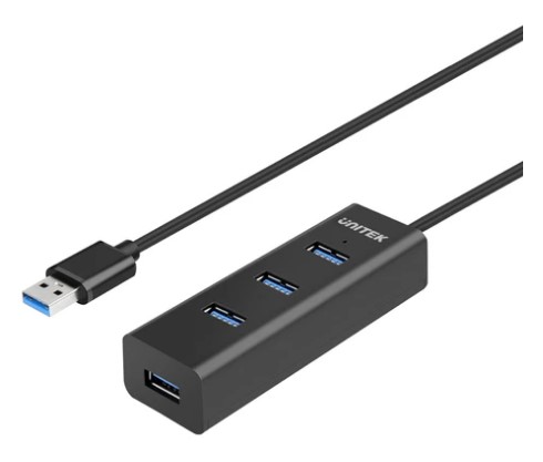 מפצל 4 פורט איכותי USB 3.1 Y-3089 Unitek