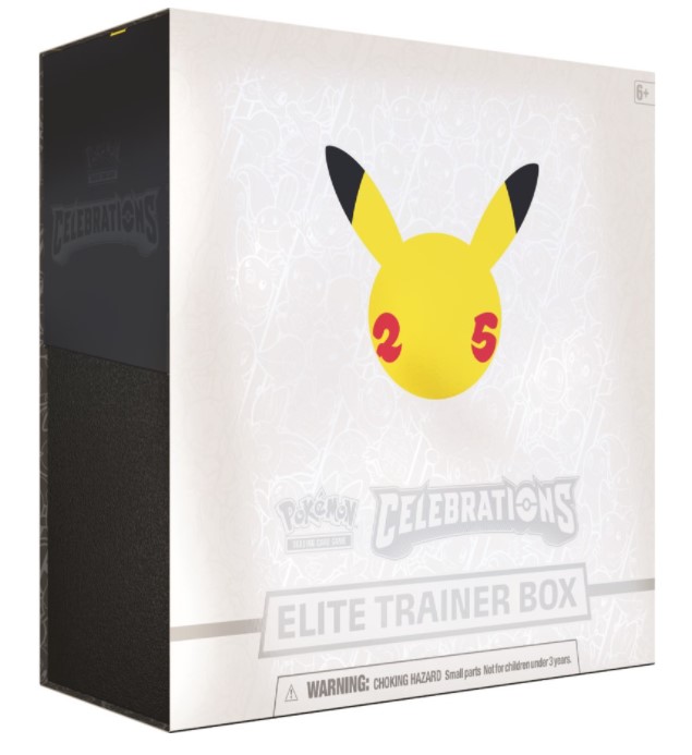 חבילת קלפים – Elite Trainer Box – חגיגות 25 שנה