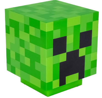 מנורה Paladone Minecraft Creeper Light with Official Creeper Sounds