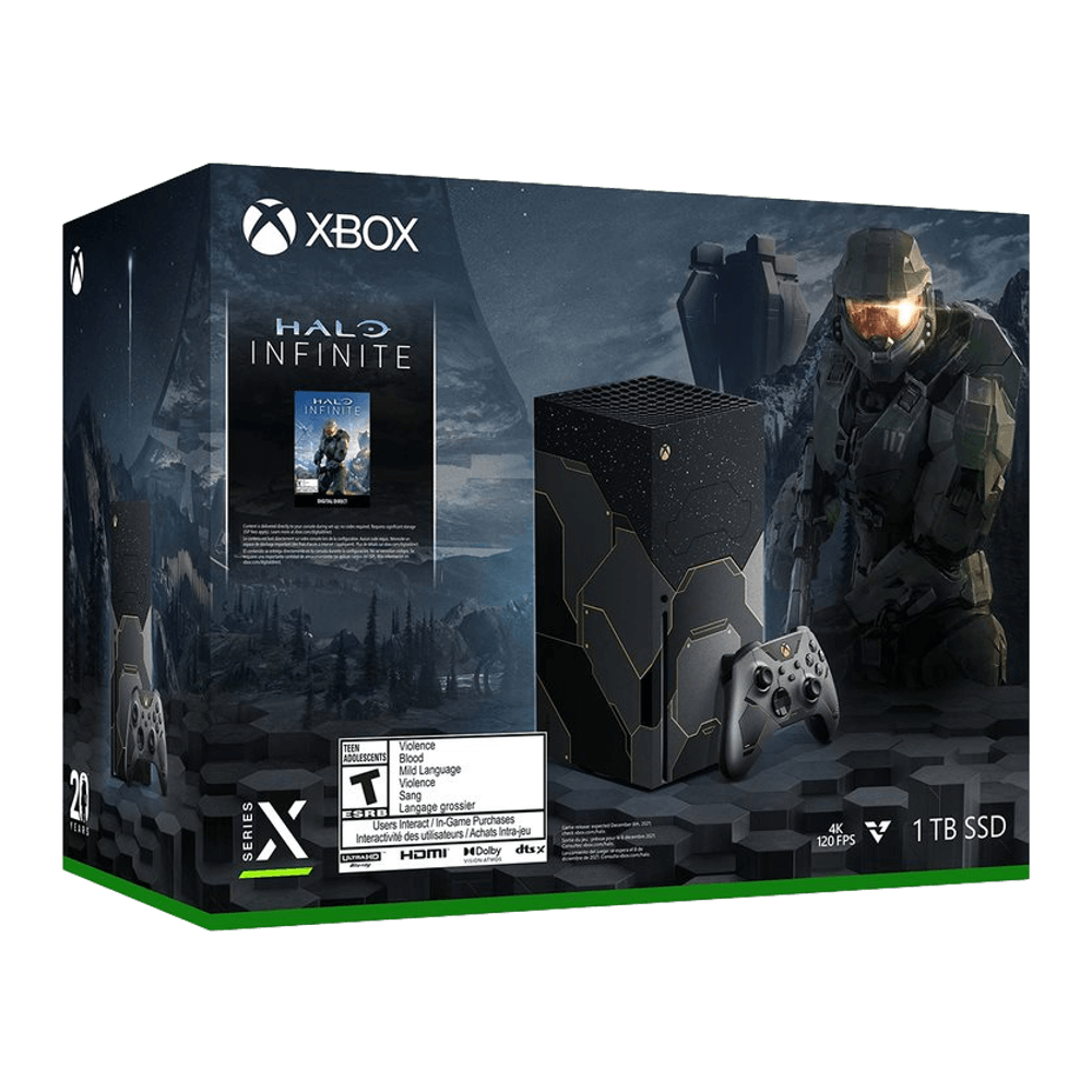 Xbox Series X‏ – קונסולה במהדורה מוגבלת של Halo Infinite