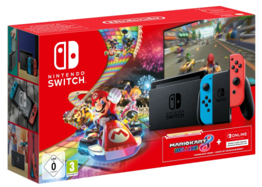 Nintendo Switch Mario Kart 8 Deluxe Bundle נינטנדו סוויץ'