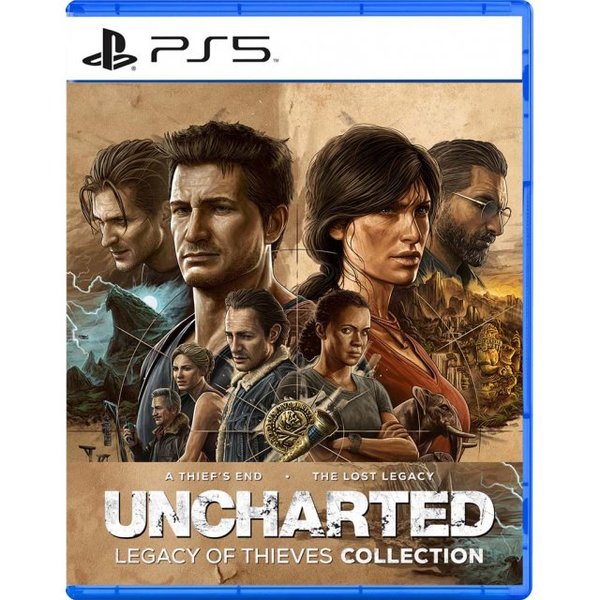 Uncharted Legacy Of Thieves Collection Ps5 הזמנה מוקדמת