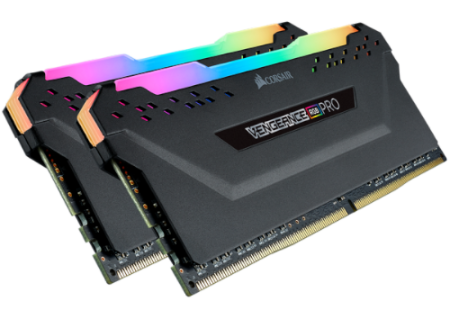 זכרון לנייח קיט Corsair 16GB Kit 2x8 DDR4 3200mhz RGB PRO