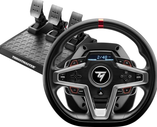 הגה מרוצים עם דוושות Thrustmaster T248P PS4/PS5