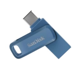 זיכרון נייד Ultra Dual Drive Go USB Type- C™ 128GB בצבע כחול