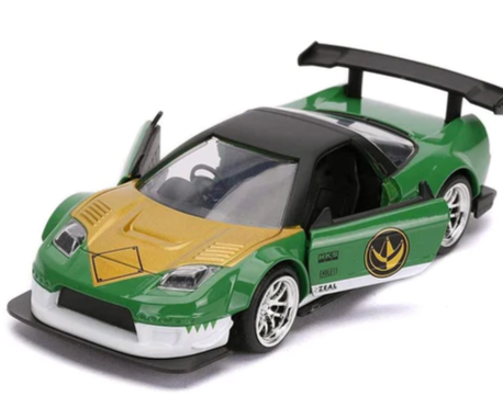 הונדה NSX 2002 פאוור ריינג'ר ירוק | Green Power Ranger 2002 Honda NSX 1:32