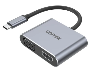 מתאם UNITEK uHUB Q4 Lite USB-C 4-Port Hub D1049A