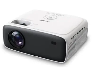 מקרן ביתי Philips NeoPix 200 מקור אור LED ברזולוציית Full HD 1080p עד 80 אינץ ANSI Lumens בהירות עד 200 Philips NeoPix 200
