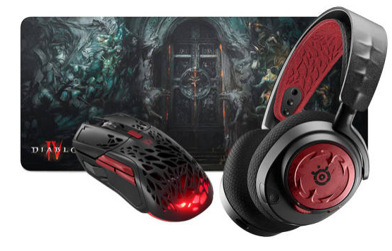 באנדל מושלם SteelSeries Diablo IV Edition Gaming Bundle