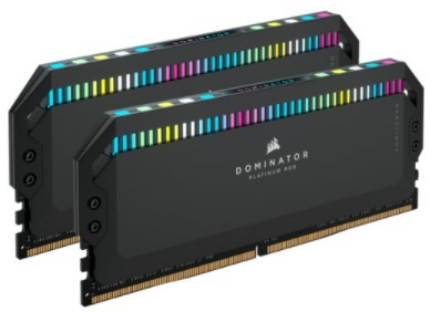 ז.לנייח CORSAIR DDR5 DOMINATOR PLATINUM RGB 32GB 2x16 5600mhz C36