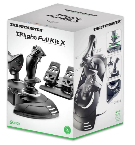 בקר טיסה Thrustmaster T.Flight Full Kit X  שנה אחריות ע"י היבואן הרשמי