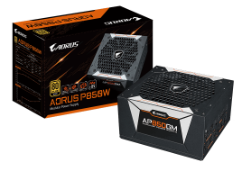 ספק כוח מודולרי AORUS P850W 80 PLUS GOLD Modular 13.5 CM FAN