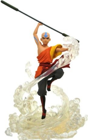 פסל Avatar the Last Airbender Gallery Aang 11-Inch Collectible PVC Statue