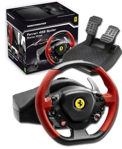 הגה Thrustmaster Ferrari 458 Spider יבואן רשמי