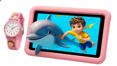 טאבלט לילדים כולל שעון יד SMART Kids 64GB 10.1" 4G