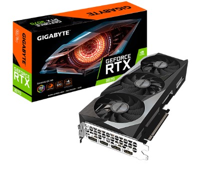 כרטיס מסך Gigabyte RTX 3070 GAMING OC 8GB 2.0 PCIE 4.0X16 LHR