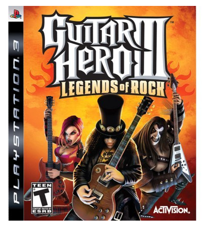 Guitar Hero III: Legends of Rock - Playstation 3