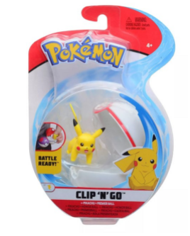 Clip 'N' Go (Pikachu #1 & Premier Ball) W9