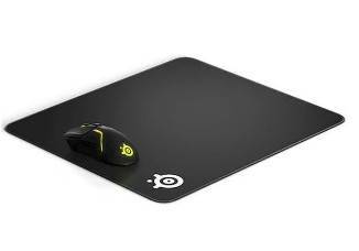 משטח גיימינג מקצועי לעכבר +STEELSERIES QCK LARGE שחור