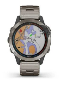 שעון ספורט חכם Garmin Quatix 6 Sapphire Titanium