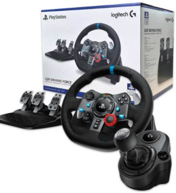 הגה  PS5/PS4 Logitech G29 + SHIFTER