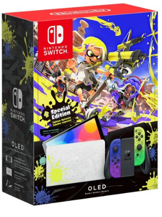Nintendo Switch דגם OLED מהדורת Splatoon 3