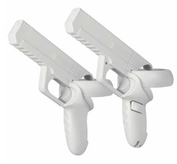 זוג אקדחים GAME GUN FOR OCULUS QUEST 2 צבע לבן