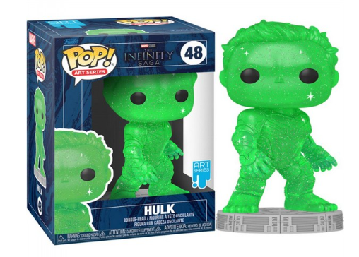 בובת פופ - The Infinity Saga Hulk 48 עם מגן קשיח Funko POP