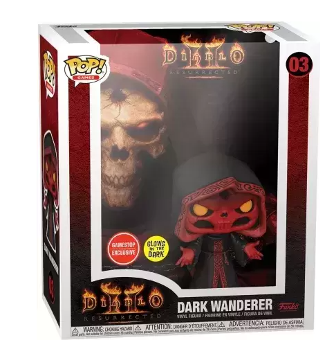 בובת פופ במארז Funko POP Games Diablo II #03 Resurrected Dark Wanderer