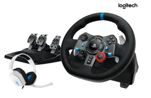 Logitech ערכת הגה Logitech G29 + ASTRO A10