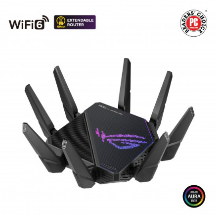 ראוטר גיימינג ASUS ROG GT-AX11000 Pro Tri-Band WiFi 6 (802.11ax)